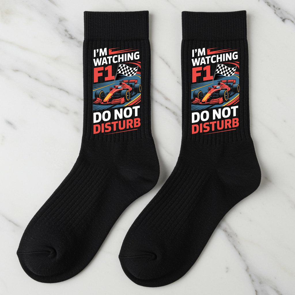 Watching F1 Socks, Do Not Disturb F1 Gift