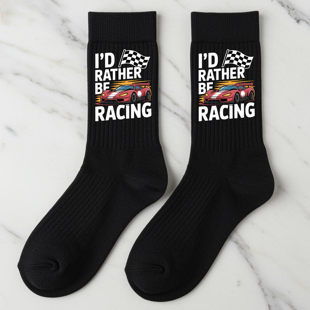 Racing Socks, I'd Rather Be Racing Gift