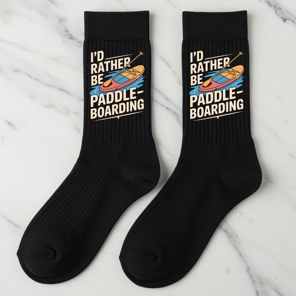 Paddle Boarding Socks, I'd Rather Be Paddle Boarding Gift
